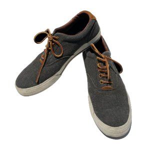 POLO RALPH LAUREN MENS FAXON LOW 0200001087 GRAY SIZE 8